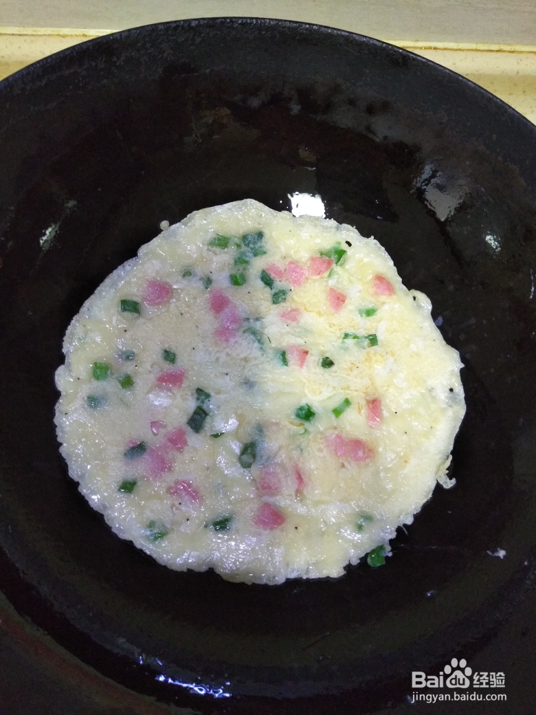 一学就会的虾皮鸡蛋饼