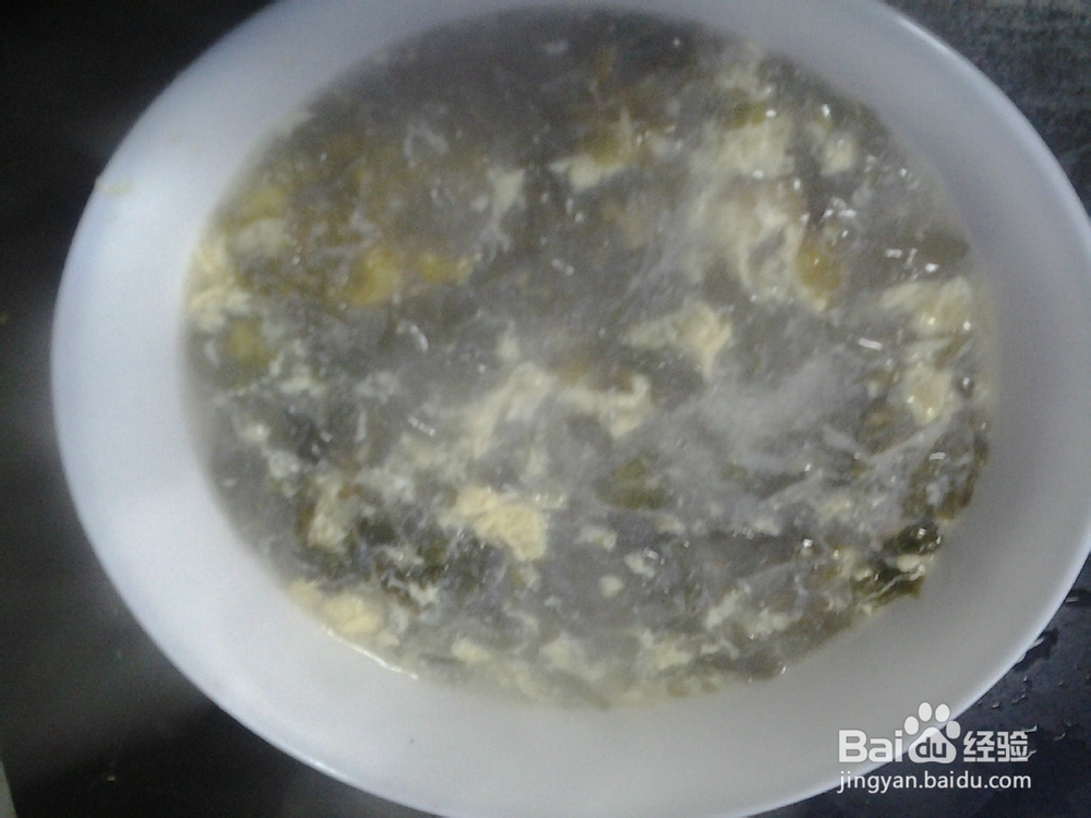 紫菜蛋花汤的简单做法