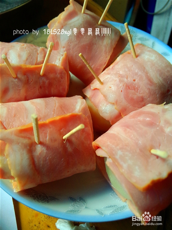 黑椒培根土豆卷