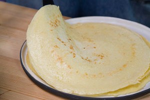 教大家做嫩蛋培根煎饼