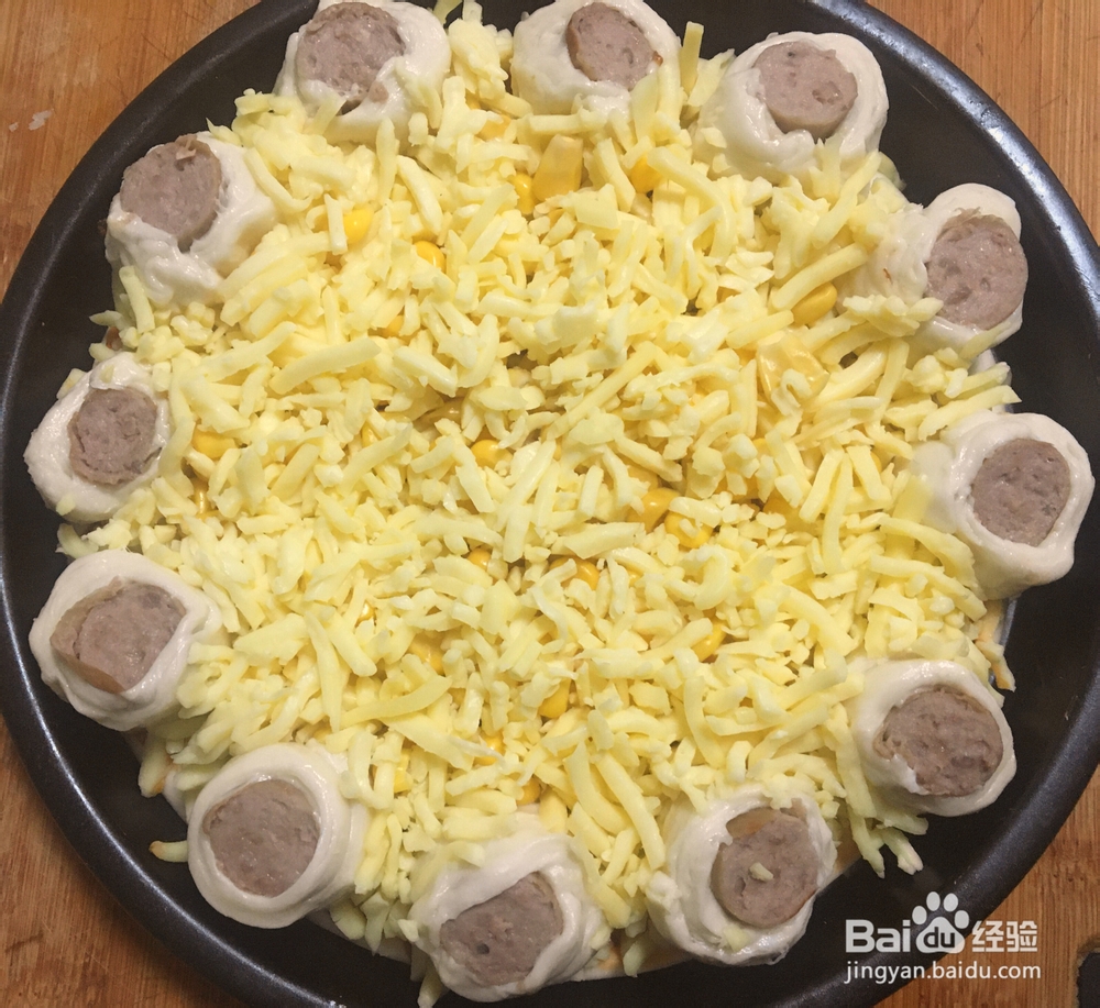 忍不住流口水的芝士火腿