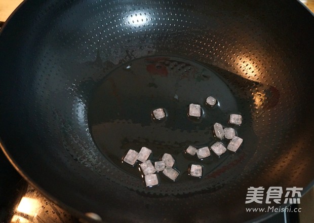 五花肉烧干豆角