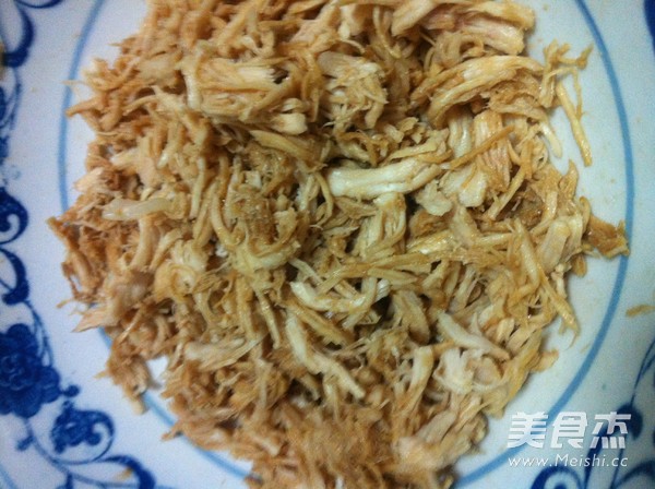 鸡丝萝卜苗的做法