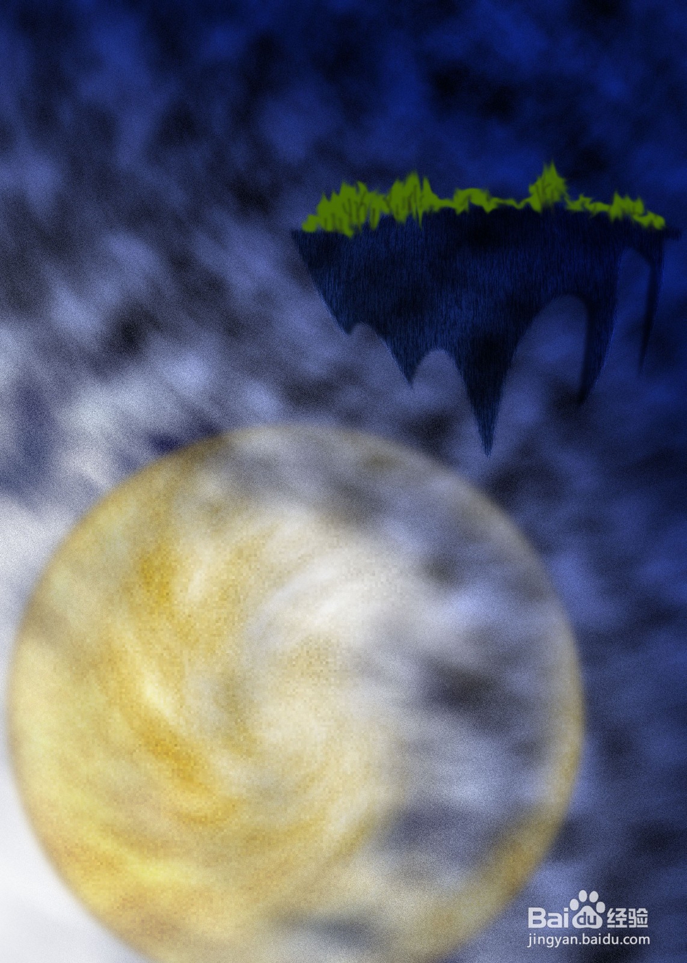 该怎么鼠绘天空之城?