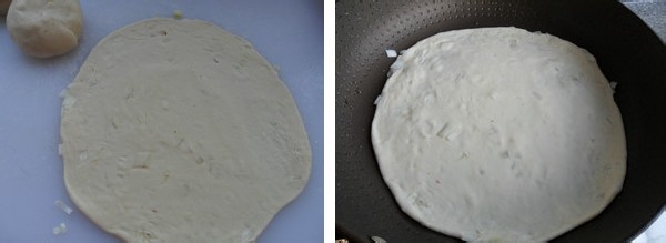 葱油饼的做法超简单-来做简单版的葱油饼