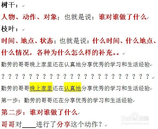 小学语文如何进行缩句