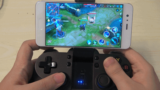 北通手游P1手游手柄《王者荣耀》白起技能