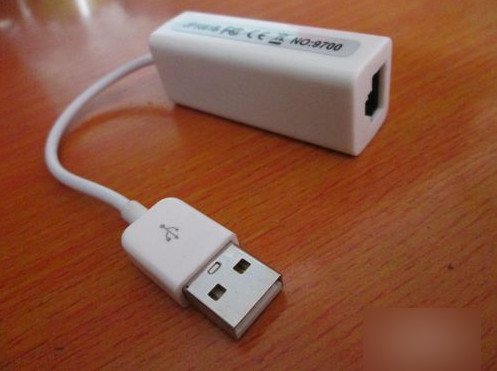 笔记本电脑外置usb有线网线接口怎么使用