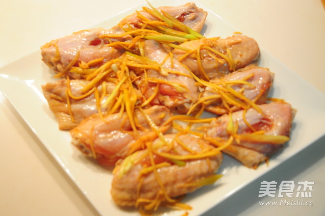 姜丝蜜汁鸡翅
