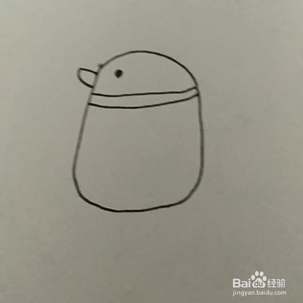 简笔画：小企鹅桂桂的画法