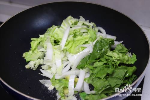 虫草花白菜汤 百度经验