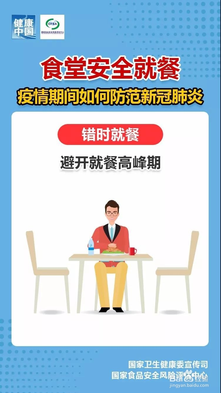 疫情期间如何在食堂安全就餐