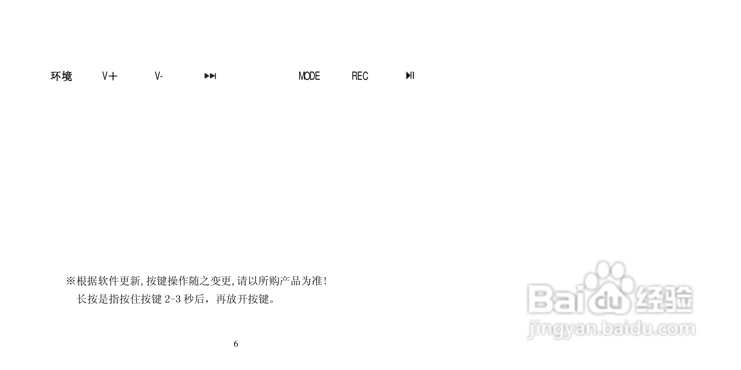 纽曼M570 2.0型MP3播放器使用说明书:[1]