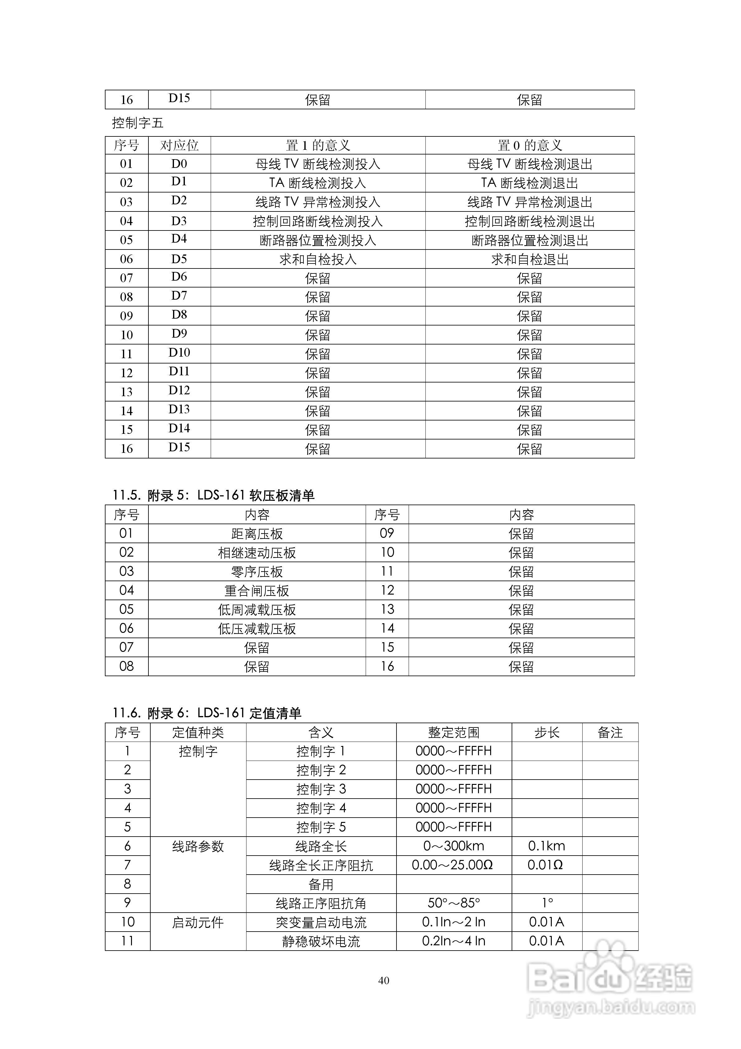 LDS-161 数字式线路保护装置说明书:[5]