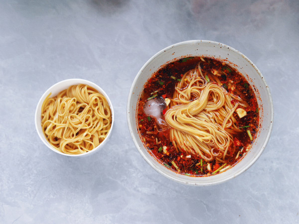 无油捞汁冷荞麦面