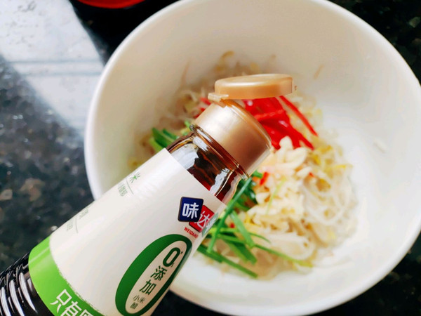 酸酸甜甜脆爽绿豆芽