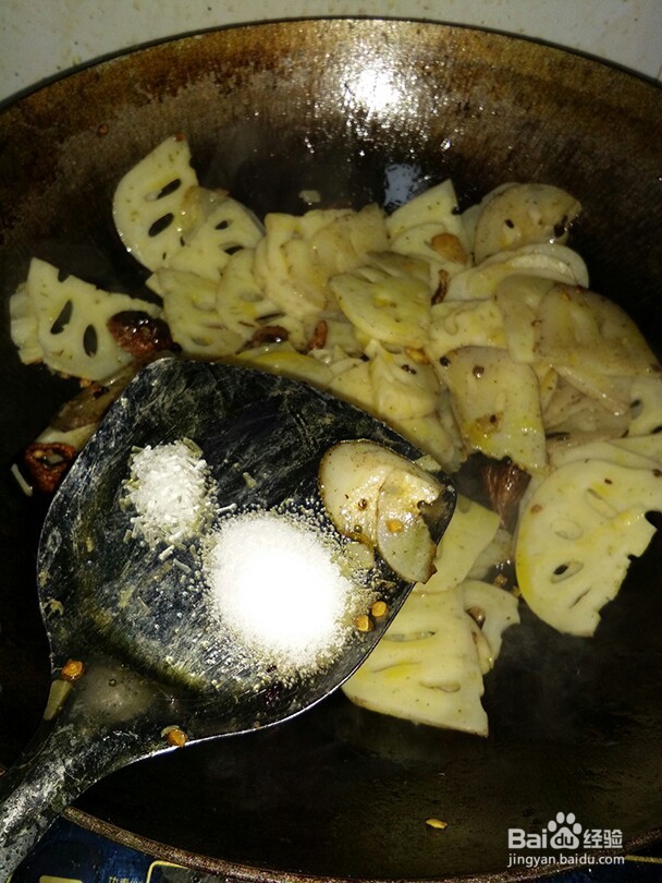 创意菜――甜辣藕片