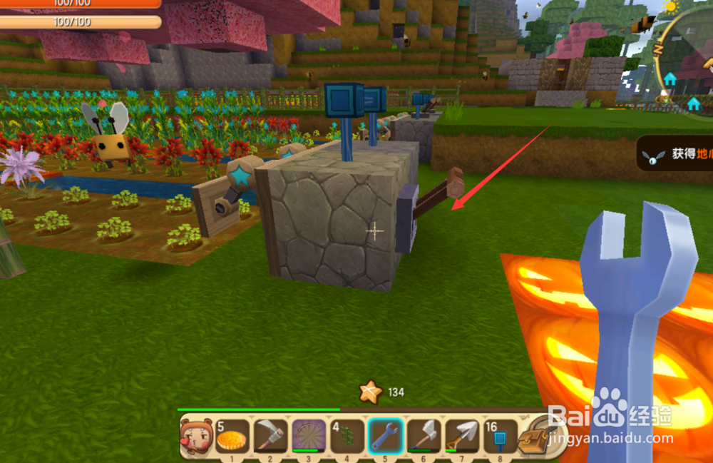 迷你世界怎样快速收获灰色龙舌兰
