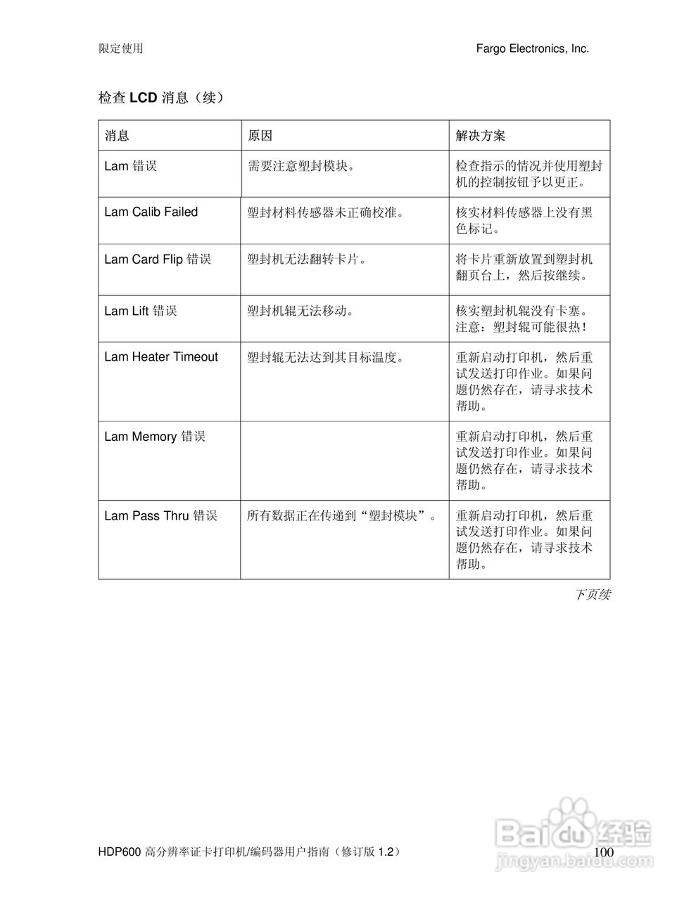 HDP600高分辨率证卡打印机用户指南:[10]