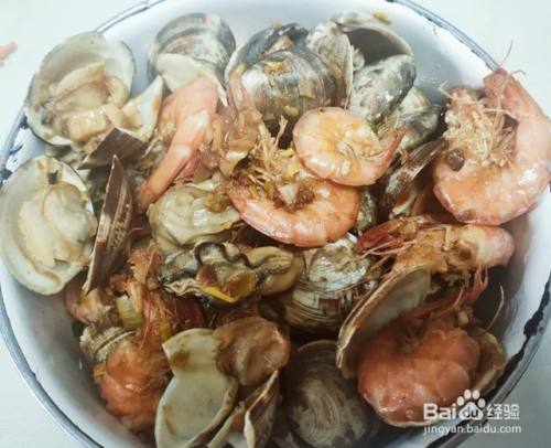 家常杂炒海鲜的做法