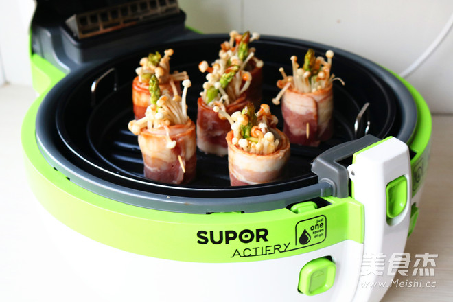 培根鲜虾卷的做法