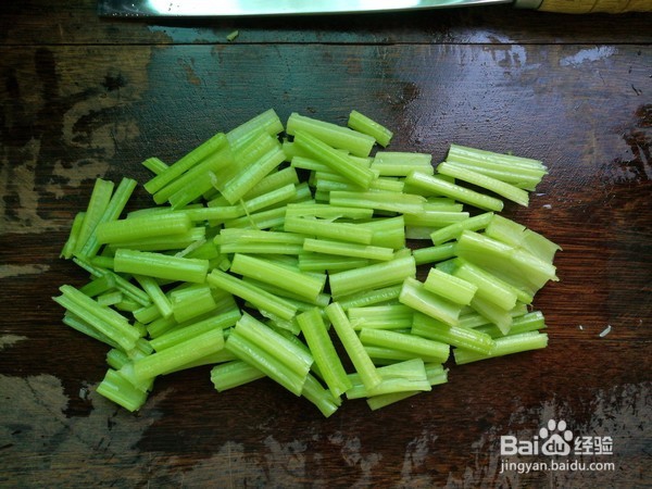 芹菜炒肉个人做法