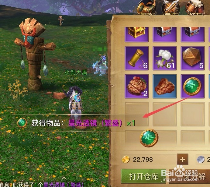 光明大陆星光透镜(繁盛)作用及如何获取