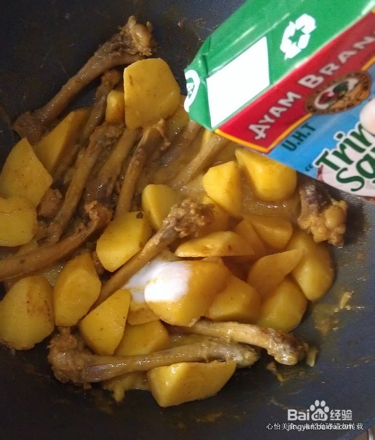 惹味的加料咖喱土豆
