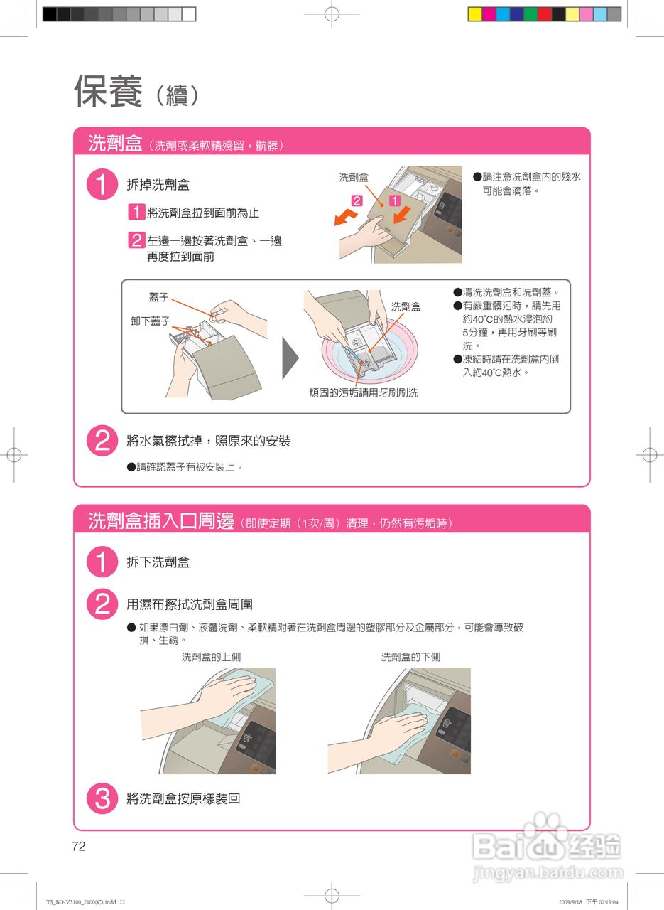 日立SF-BD2300TR洗衣机使用说明书:[8]