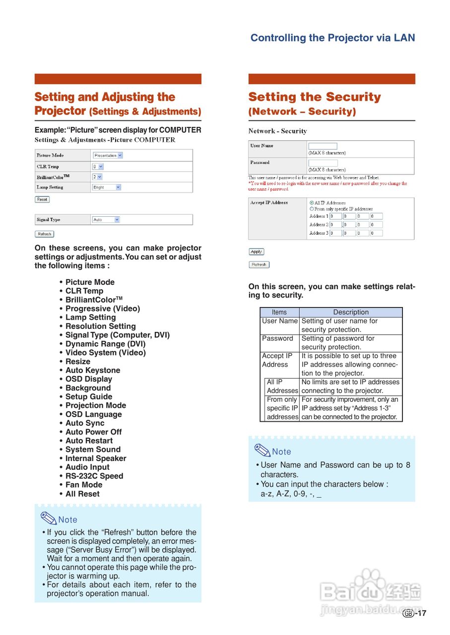 夏普SHARP PG-F320W投影机使用说明书:[2]