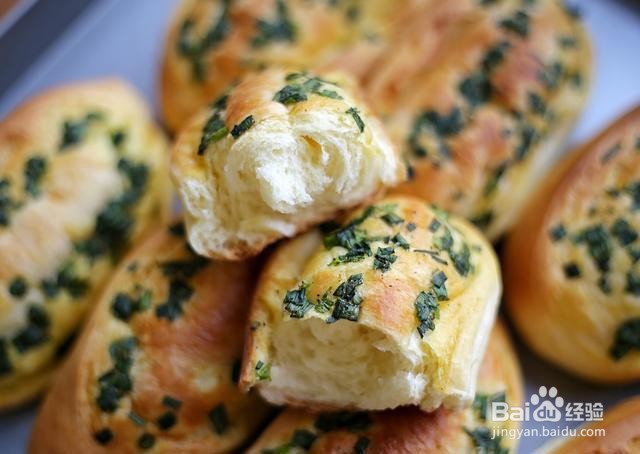 家庭自制台式葱香面包