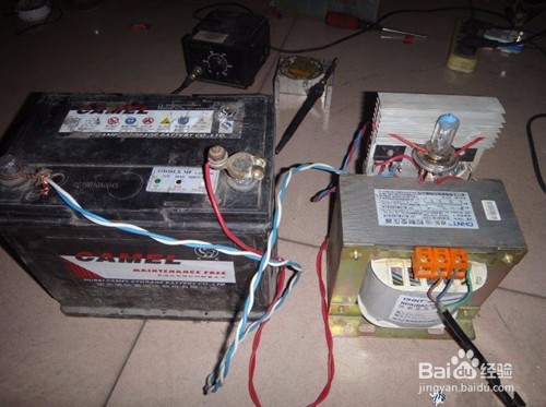 自制12v电瓶充电器