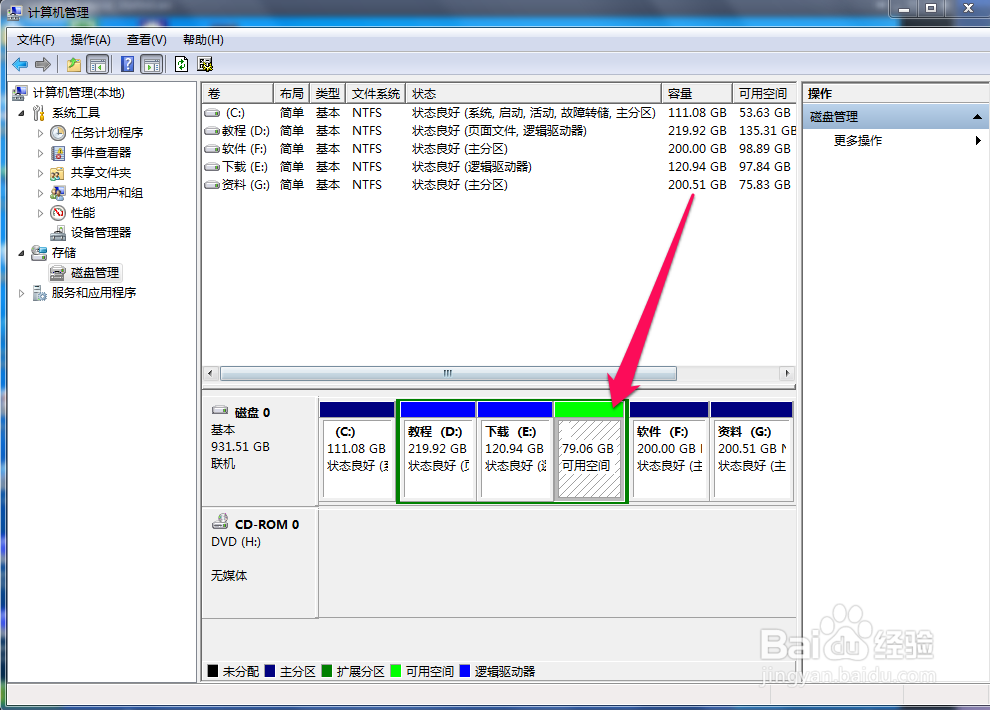 怎样将磁盘分区