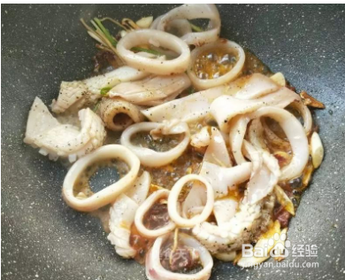 怎样区别冷冻鱿鱼圈是否泡发