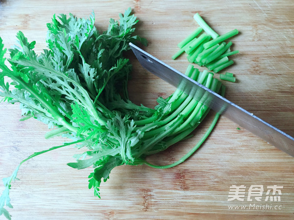 素炒香蒿的做法