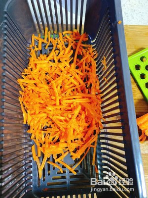 胡萝卜葱油拌面