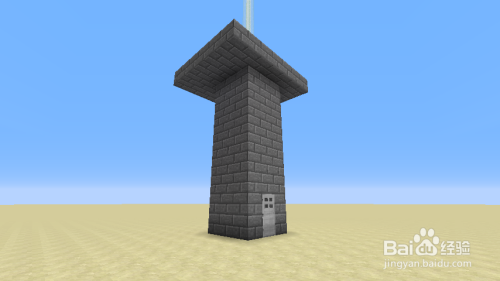 Minecraft我的世界建筑宝典 多功能塔楼 百度经验