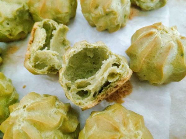 抹茶泡芙圣诞树