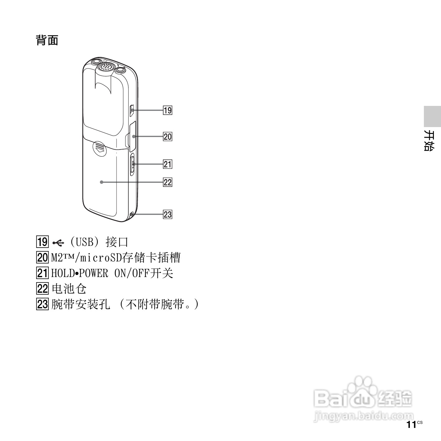 索尼ICD-PX312M数码录音棒使用说明书:[2]
