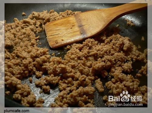 简易肉末玉米羹的做法