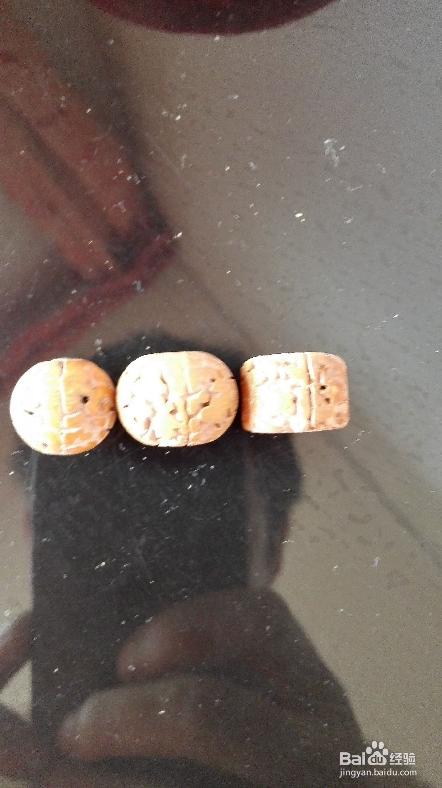 尼泊尔金刚菩提打磨无齿金刚圆珠桶珠镶嵌铜管