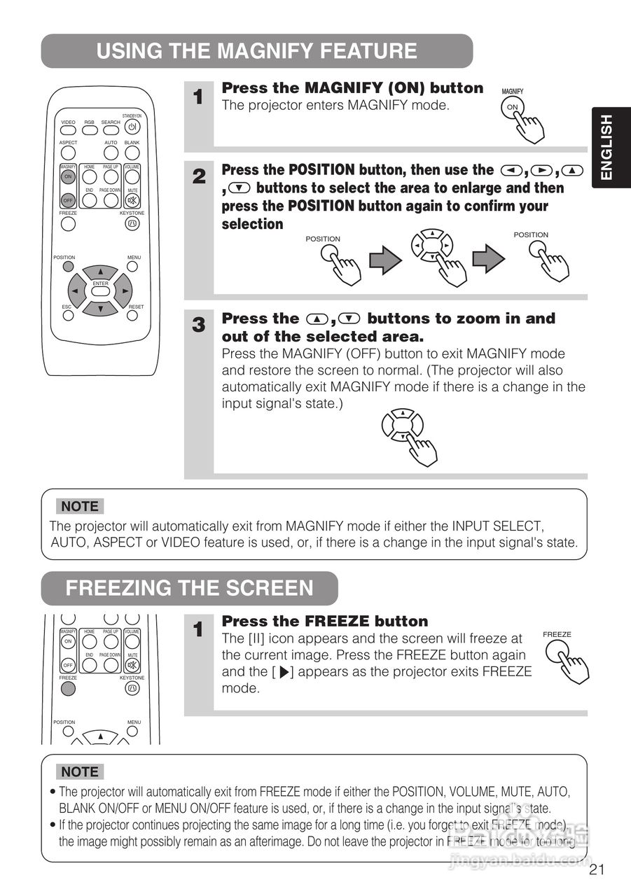 日立 ED-X3270A投影机说明书:[3]