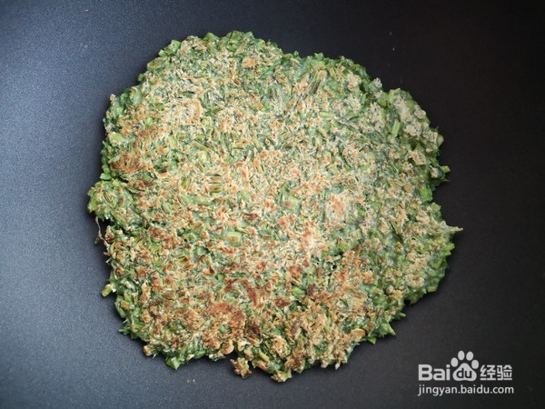 美味茴香鸡蛋饼