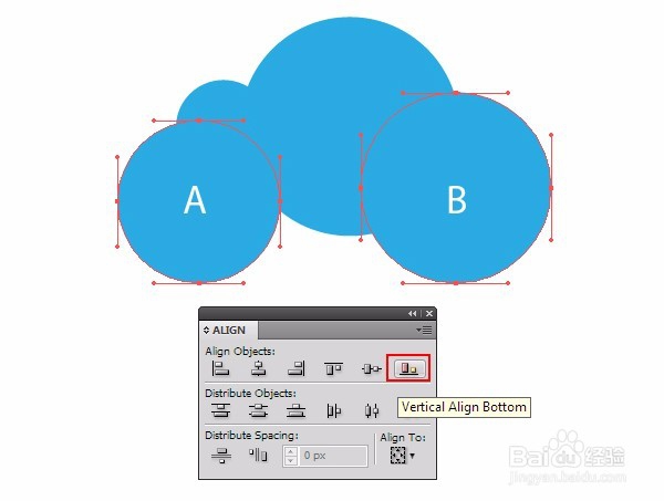 用Ai画玻璃质感云图标