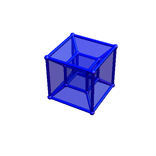 用Mathematica绘制四维空间的物体