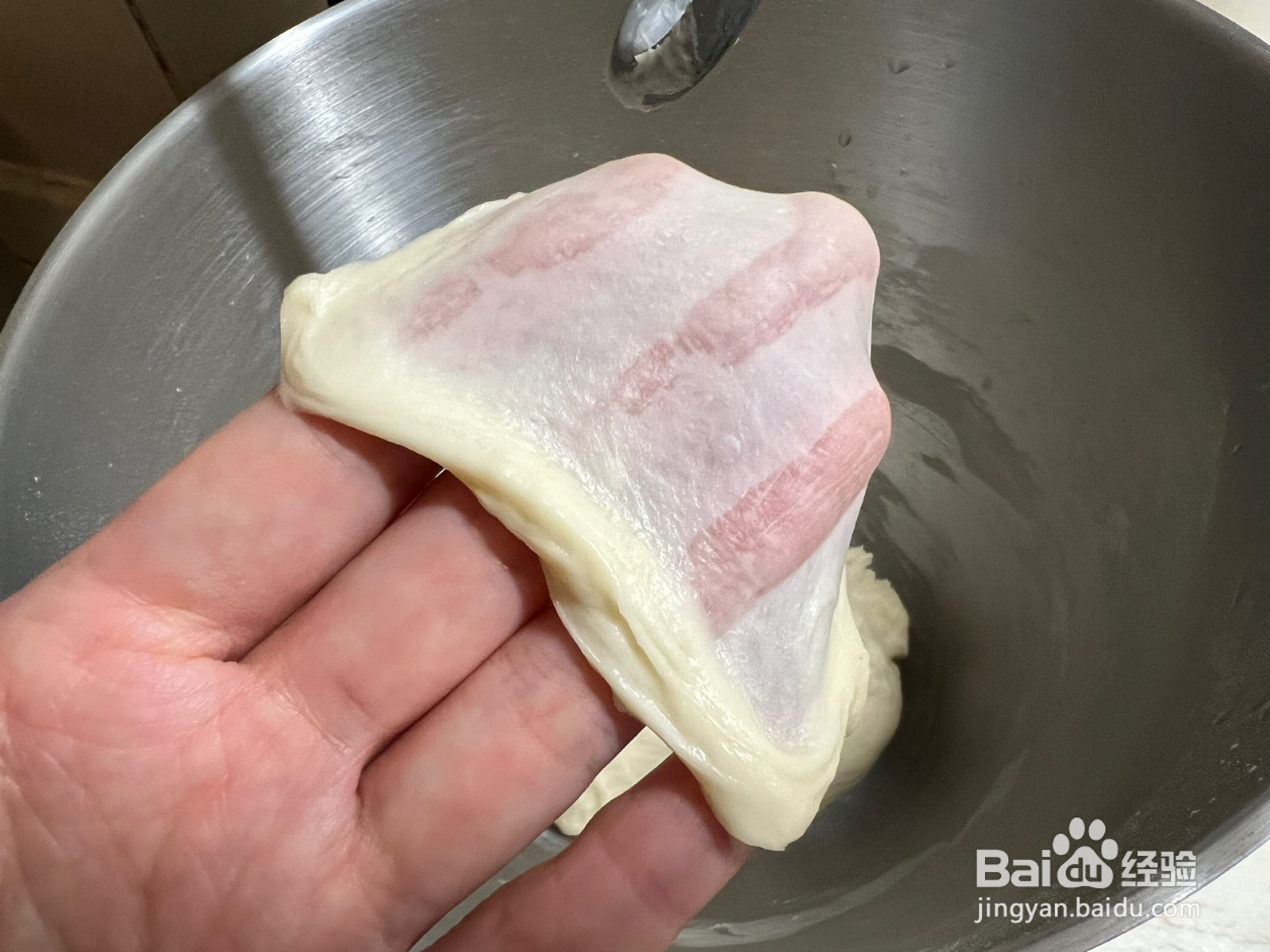 小花花肉松面包的做法