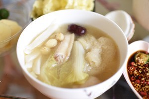 懒人版椰子鸡的做法