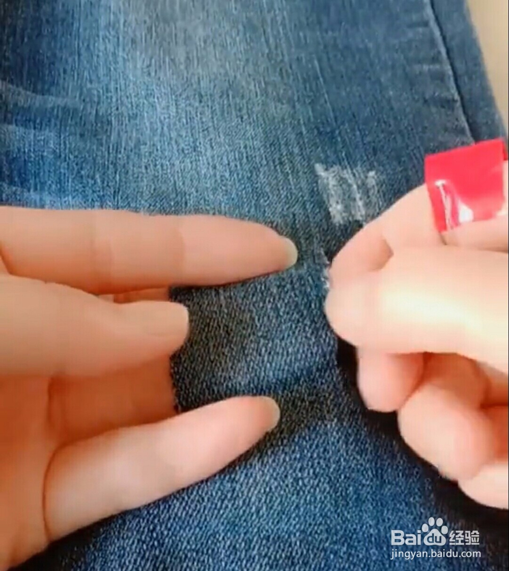 怀旧版牛仔裤做法