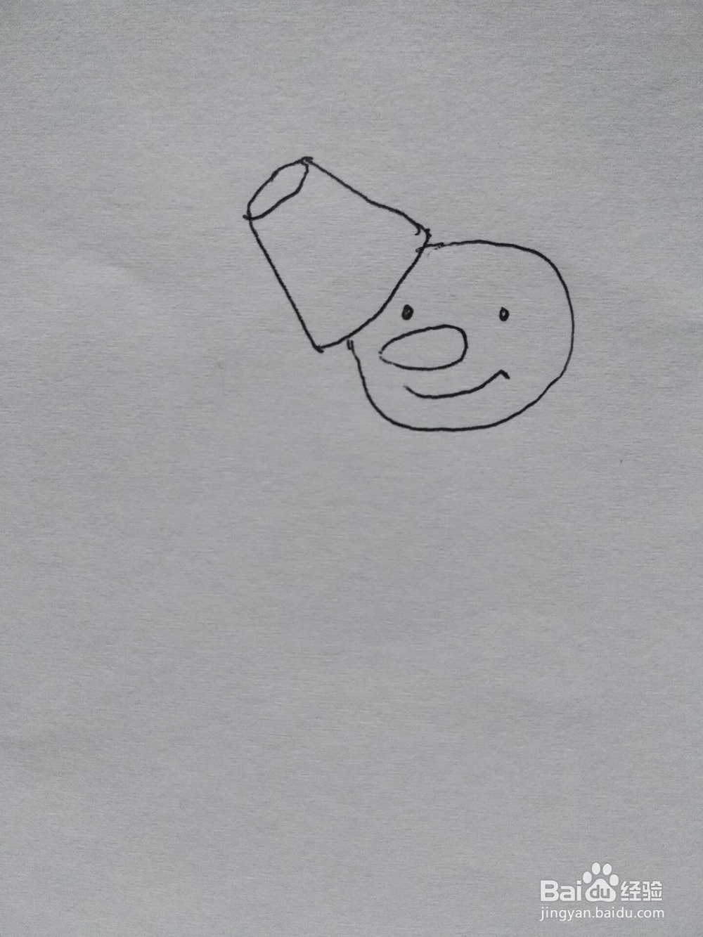 冬天来了简笔画步骤