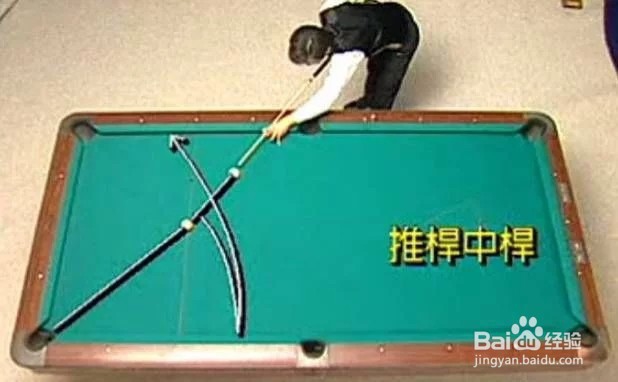 台球杆法图解